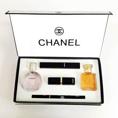 chanel 5 pcs combo set|chanel atomizer no 5.